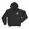The DE Unisex Hoodie Black